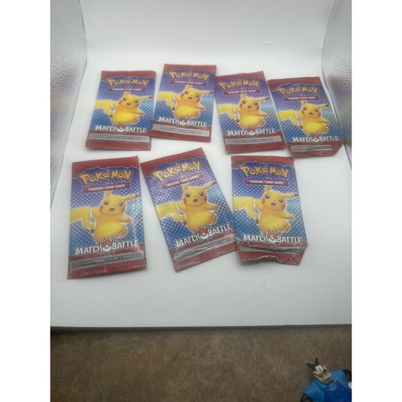 Pokemon Match Battle Trading Card Game Packs & Accessories Bundle - Picture 2 of 4